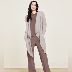 Barefoot Dreams CozyChic Lite Island Wrap in Dark Grey